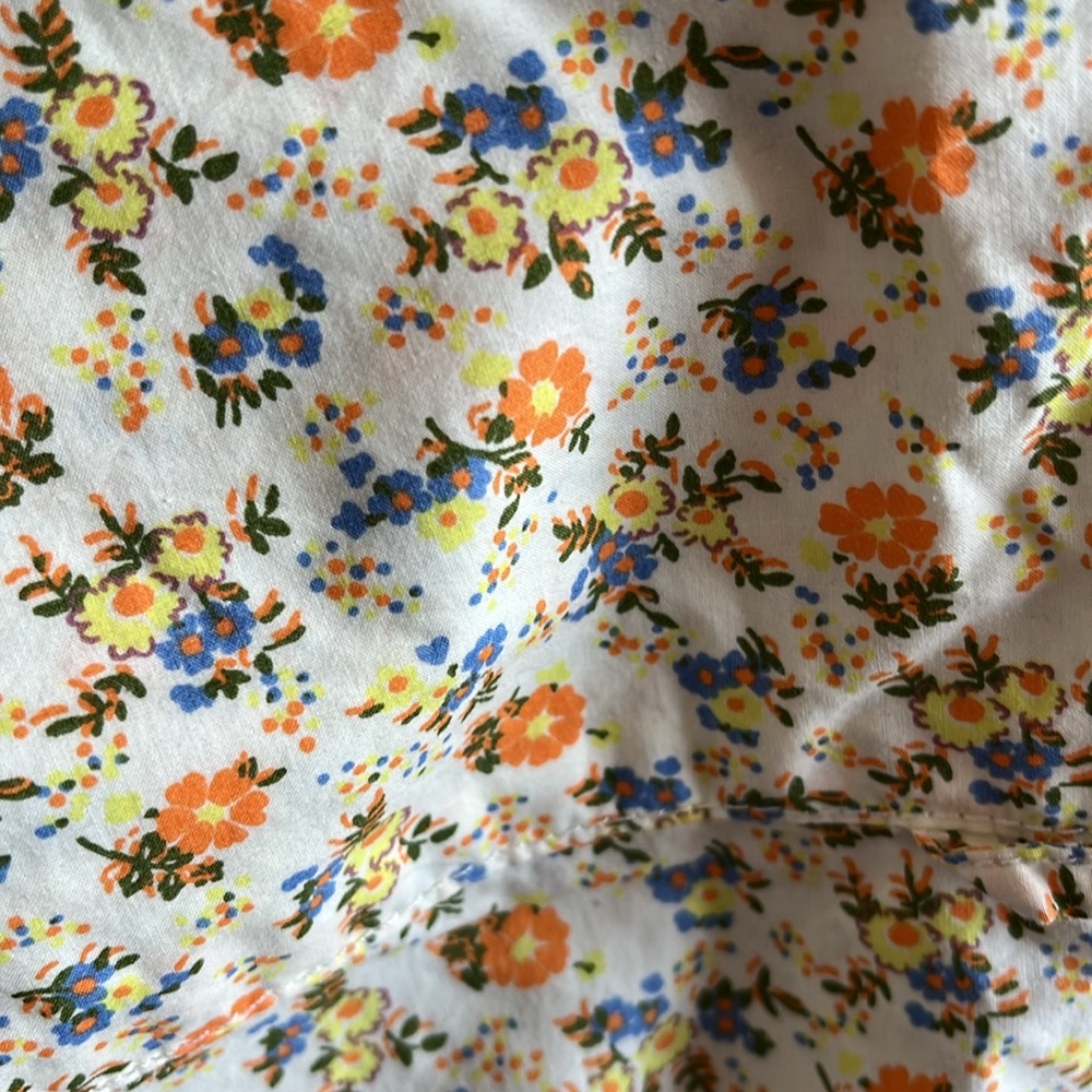 Lou & Grey vintage style floral long sleeve jumpsuit size XS - Picture 3 of 5